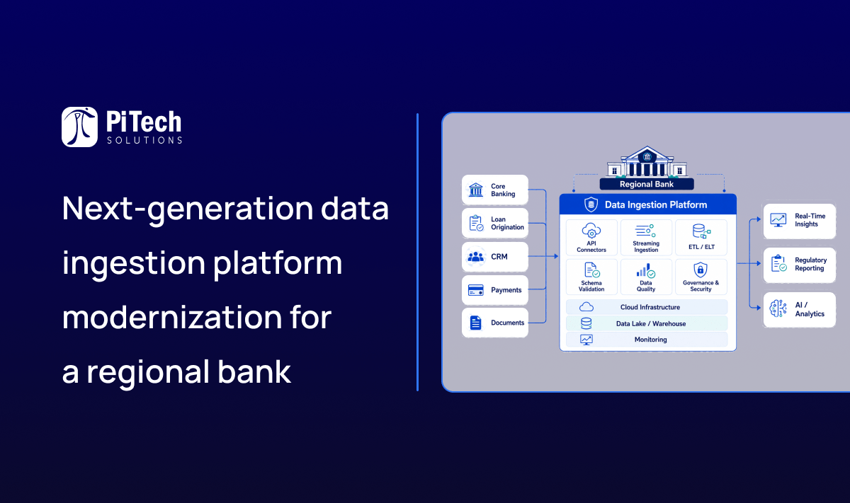 Next Generation Data Ingestion Platform | PiTech Solutions AI